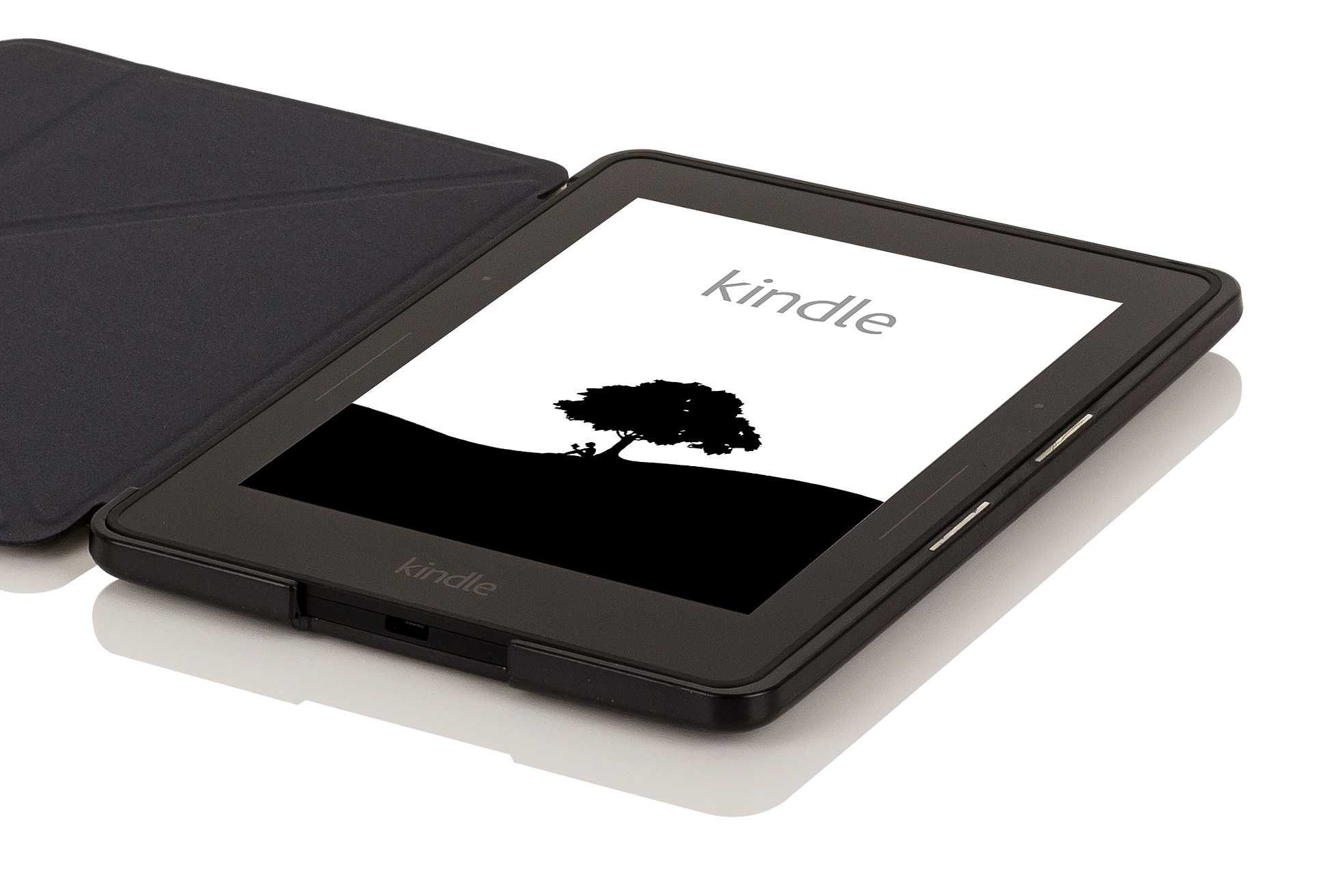 Leather Smart Origami Case Cover for Amazon Kindle Voyage eBay